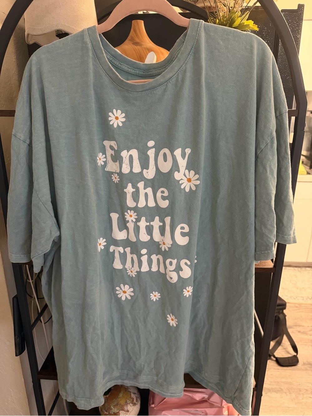 Maurices Dusty Sage 'Enjoy the Little Things' Graphic Tee